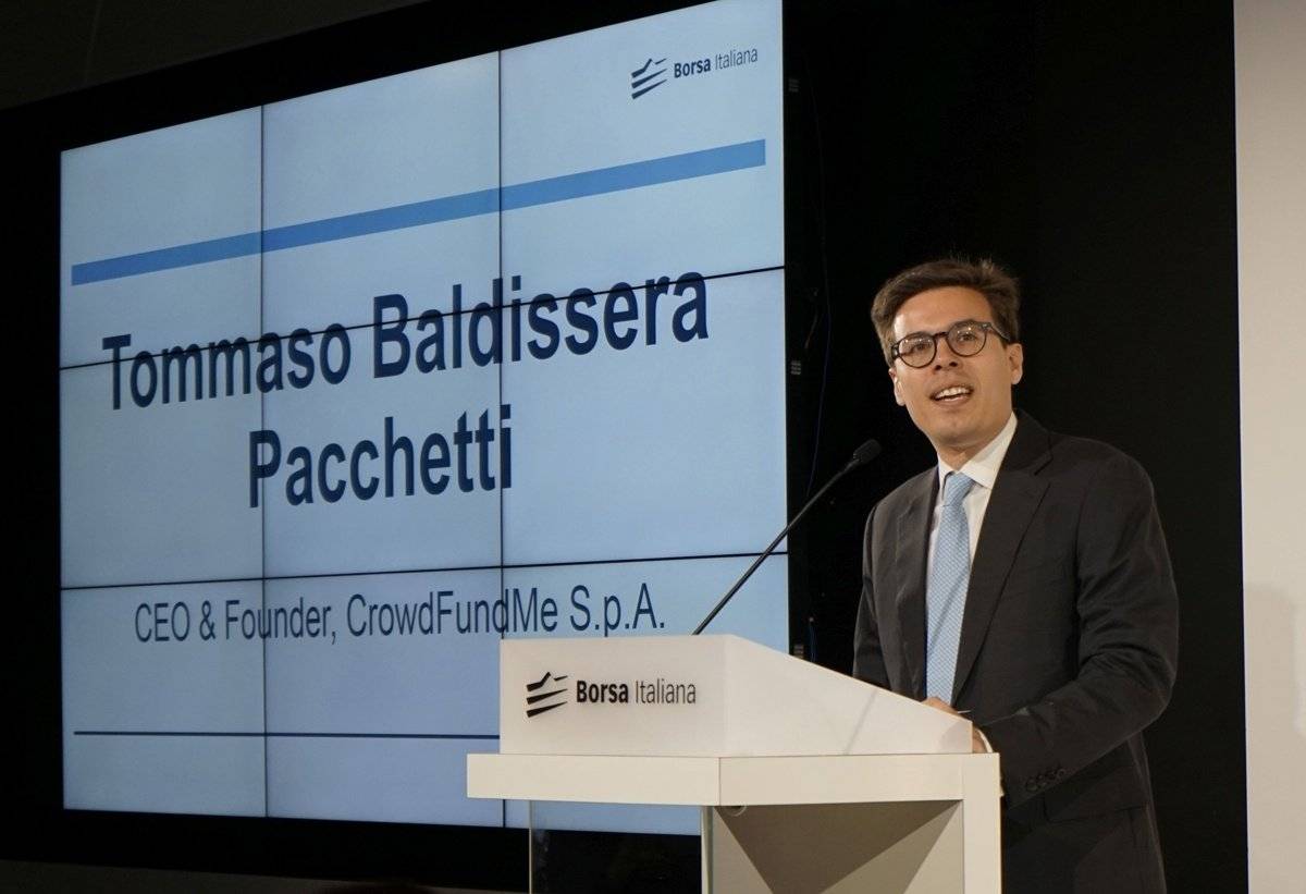 Tommaso Baldissera Pacchetti, Ceo di CrowdFundMe.
