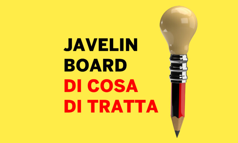 Javelin Board Startup-News